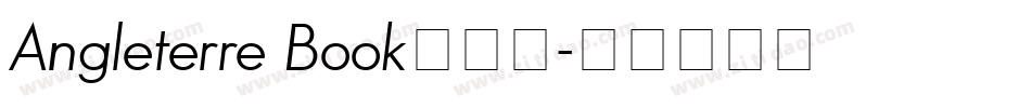Angleterre Book转换器字体转换